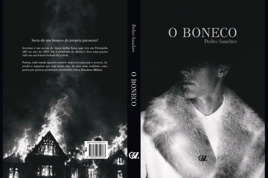 Pedro Sanches lança O Boneco, romance de terror psicológico que mergulha nos fantasmas da paranoia e da Ditadura Militar